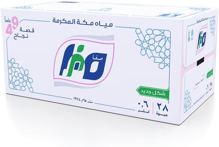 مياه صفا 600 مل 30 عبوه